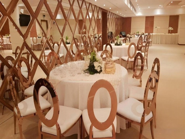 Dining space with wooden decor AlHyatt Jeddah Continental Hotel