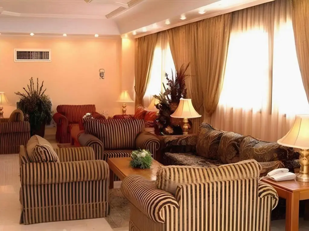 Lounge area with classic sofas Al Hyatt Jeddah Continental Hotel