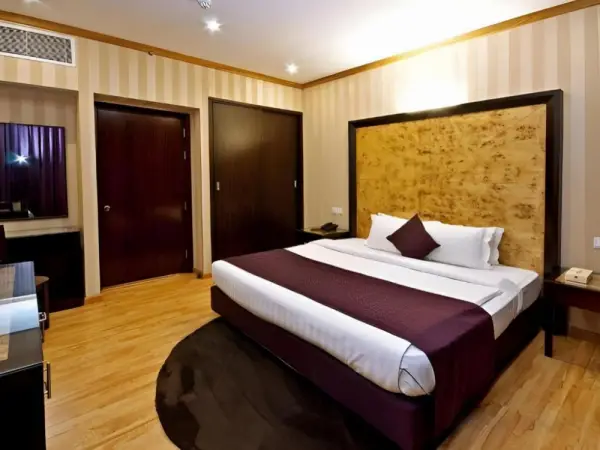 King Room with sofa and TV at Al Hyatt Jeddah Continental Hotel